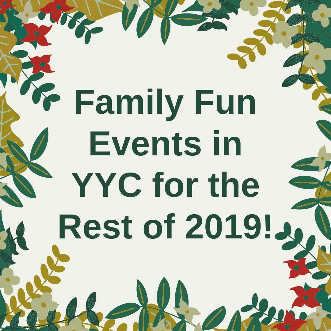 Events in YYC 2019